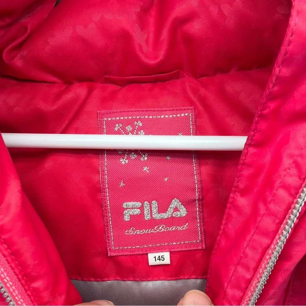 Fila Pink Puffer Jacket‎